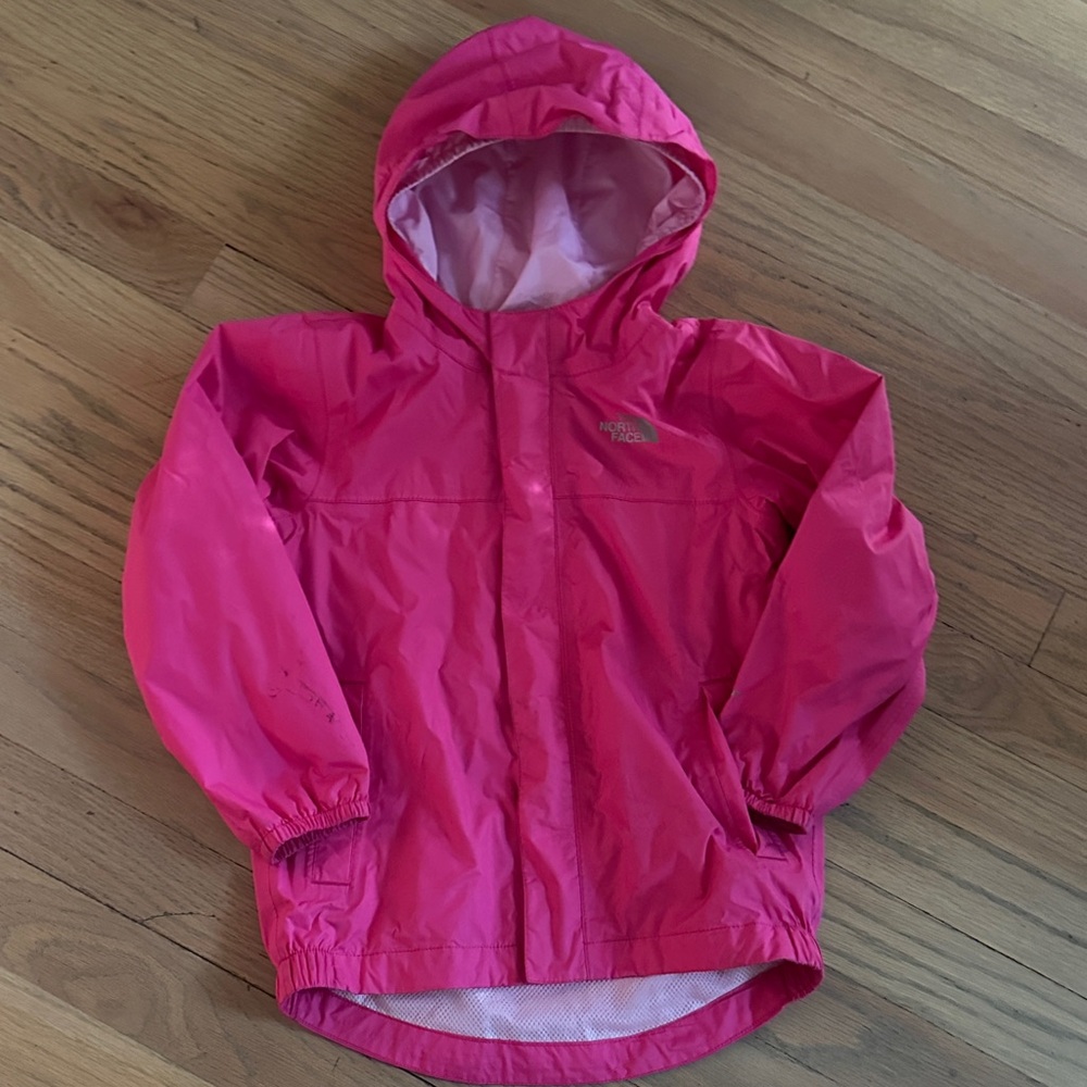 Girls THE NORTHFACE Pink Hooded Jacket 4T
